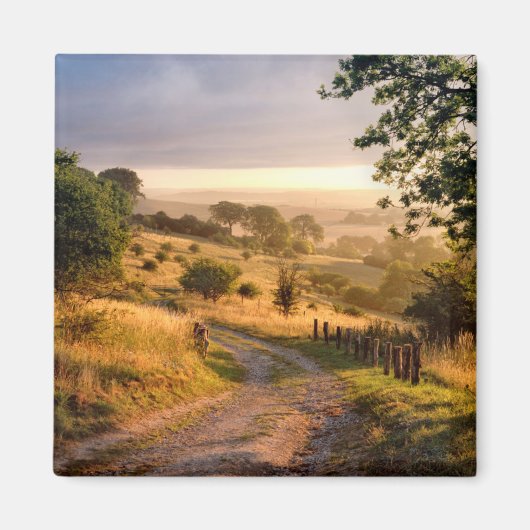 Dawn Sunshine | Englisch Countryside Magnet (Vorne)