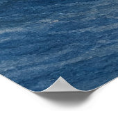 Dawn Swells Aquarell-Küstenkunstposter Poster (Ecke)