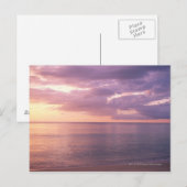 Dawn trifft Strand Postkarte (Vorne/Hinten)