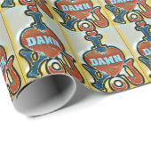 Dawn WraptnLuv™ Name Geschenkpapier - LUVYBZ® (Rolleneckpunkt)