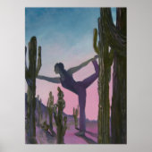 DAWN YOGA POSTER (Vorne)