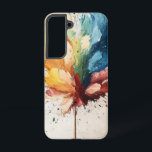 Dawnfall-Blätter Samsung Galaxy Hülle<br><div class="desc">Fallende Blätter streuen wie Sonnenaufgang Konfetti.</div>