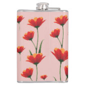 Dawnfire Poppies Flachmann (Rückseite)