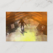 DAWNING DARK / ALIEN WORLDS Science Fiction Visitenkarte (Rückseite)