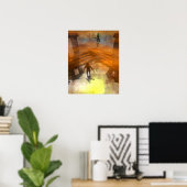 DAWNING DARK /TEMPLE WASSERHYPERION SCI Fi Poster (Heimbüro)