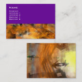 DAWNING DARK VISITENKARTE (Vorne/Hinten)