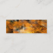 DAWNING DARK/Wolken der Dreamscape-Science Fiction Mini Visitenkarte (Rückseite)