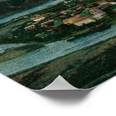 Dawson, Alaska Yukon Territory Town View Poster (Ecke)