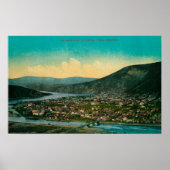 Dawson, Alaska Yukon Territory Town View Poster (Vorne)