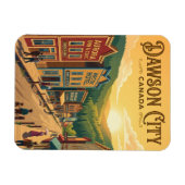 Dawson City Kanada Magnet (Horizontal)