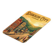Dawson City Kanada Magnet (Linke Seite)