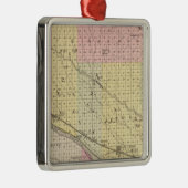 Dawson County, Nebraska Silbernes Ornament (Rechts)