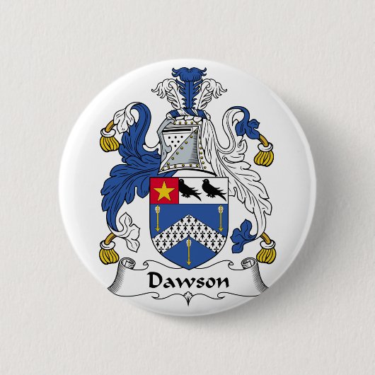 Dawson-Familienwappen Button (Vorderseite)