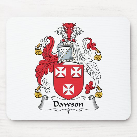 Dawson-Familienwappen Mousepad (Vorne)