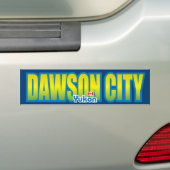 Dawson-Stadt-Stoßdämpfer Autoaufkleber (Auf Auto)