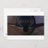 DAX B737 Evening Postcard Postkarte (Vorne/Hinten)