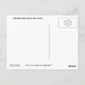 Dax und Chance Share Postkarte (Rückseite)