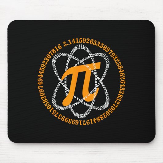 Day 3,14 Number Symbol Math Science Gift  Mousepad (Vorne)