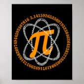 Day 3,14 Number Symbol Math Science Gift  Poster (Vorne)