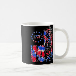 Day American Flag Patriotic 1776 We The Gefärbte K Kaffeetasse