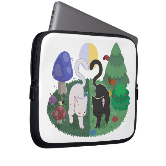 Day and Night Laptopschutzhülle (Vorne Rechts)