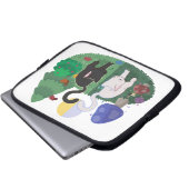 Day and Night Laptopschutzhülle (Vorne Knopf)