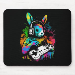 Day Boys Gamer Shirt Video Game Controller Bunny 1 Mousepad