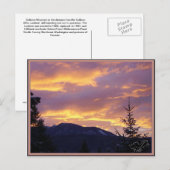 Day Break Sullivan Mountain Postcard Postkarte (Vorne/Hinten)