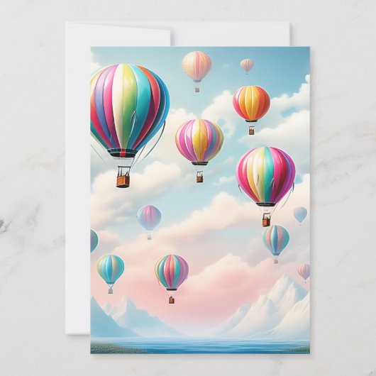 Day Brown Fun Fish Boy Niedlich Baby Bear 1. Gebur Einladung (Rückseite)