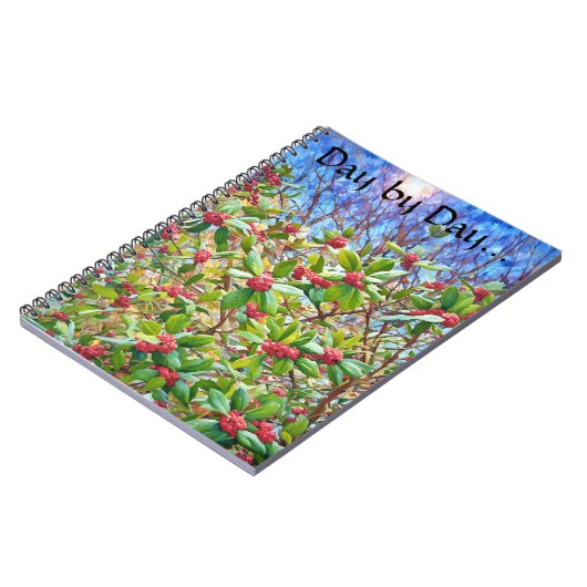 Day by Day Spiral Notebook Notizblock (Linke Seite)