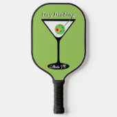 Day Dinking - Pickleball Martini Olivenweg Pickleb Schläger (Vorderseite)