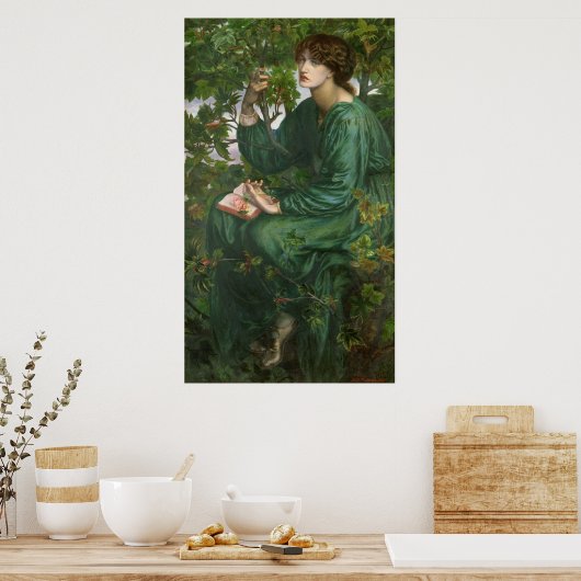 Day Dream, 1880 Poster (Küche)