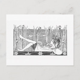 Day Dreamer - Vintage Image Postkarte