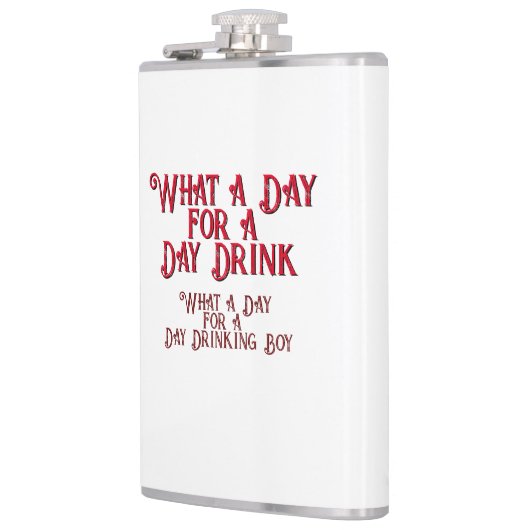 Day Drink - Für Ihn! von Jeff Willis Art Flachmann (Links)