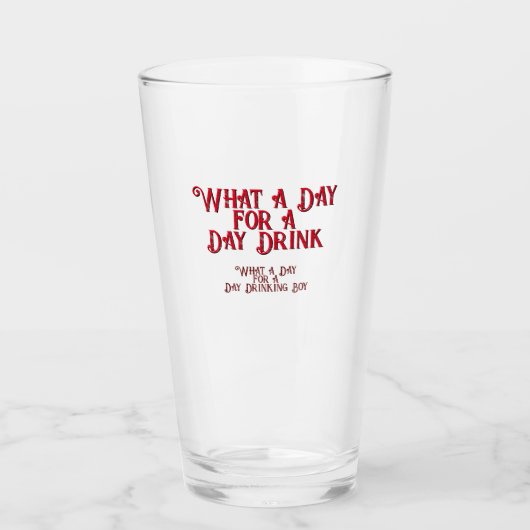 Day Drink - Für Ihn! von Jeff Willis Art Glas (Vorderseite)