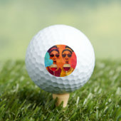 Day Drink Golf Balls von KAB Golfball (Insitu T-Shirt)