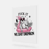 Day drinkin Sloth Acrylschild (Winkel)