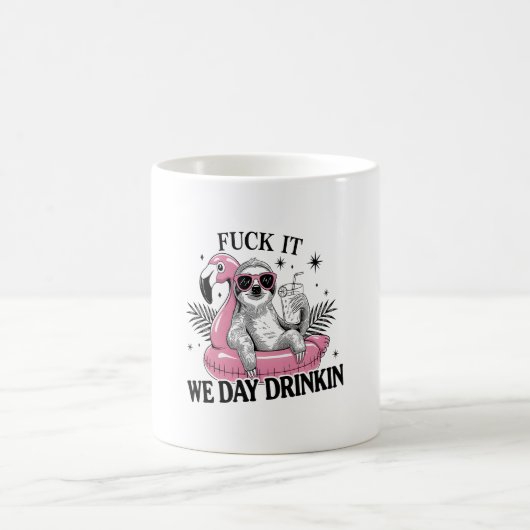 Day drinkin Sloth Kaffeetasse (Mittel)