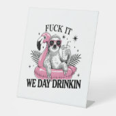 Day drinkin Sloth Sockelschild (Vorderseite)