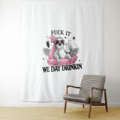 Day drinkin Sloth Wandteppich (Beispiel)