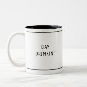Day Drinks'Funny Niedlich Zweifarbige Tasse (Links)