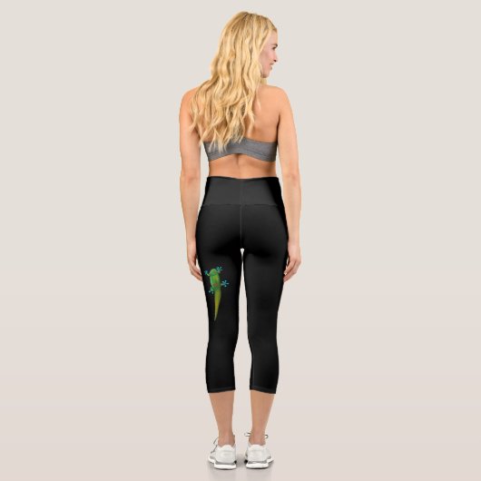 Day Gecko Capri Leggings (Rückseite)