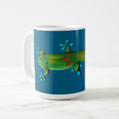 Day Gecko Kaffeetasse (Vorderseite Links)