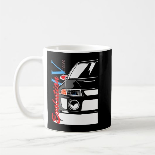 Day Geschenke Lancer Evolution IV Kaffeetasse (Links)