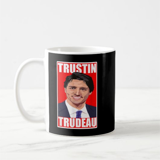 Day gibt Justin Politikern Trudeau Geschenke für H Kaffeetasse (Links)