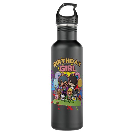 Day Gift An App Development Toca Boca Studio Cute  Edelstahlflasche (Vorderseite)
