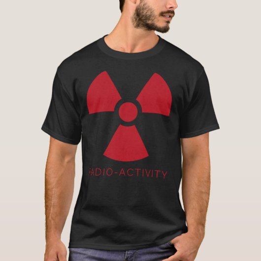 Day Gift Kraftwerk Radioactivity Retro Fan Art des T-Shirt (Vorderseite)