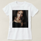 Day Gips Red Untergrund Velvet Geschenk Halloween T-Shirt (Design vorne)