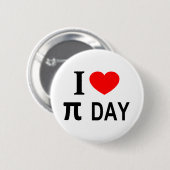 ❤️ DAY I LIEBE Tag I HEART DAY Button (Vorne & Hinten)