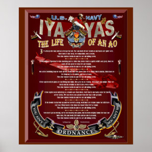 DAY IN LIFE OF AO WALL POSTER 20"x24"
